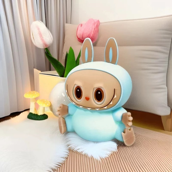 Labubu Night Lamp – Soft Silicone Rechargeable Tap Light