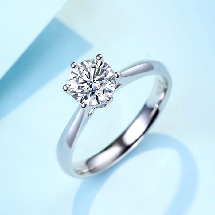 Moissanite Rings
