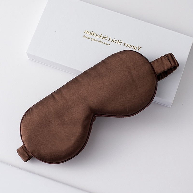 100% Silk Sleeping Mask-22mm-Plain Colors-Oversize