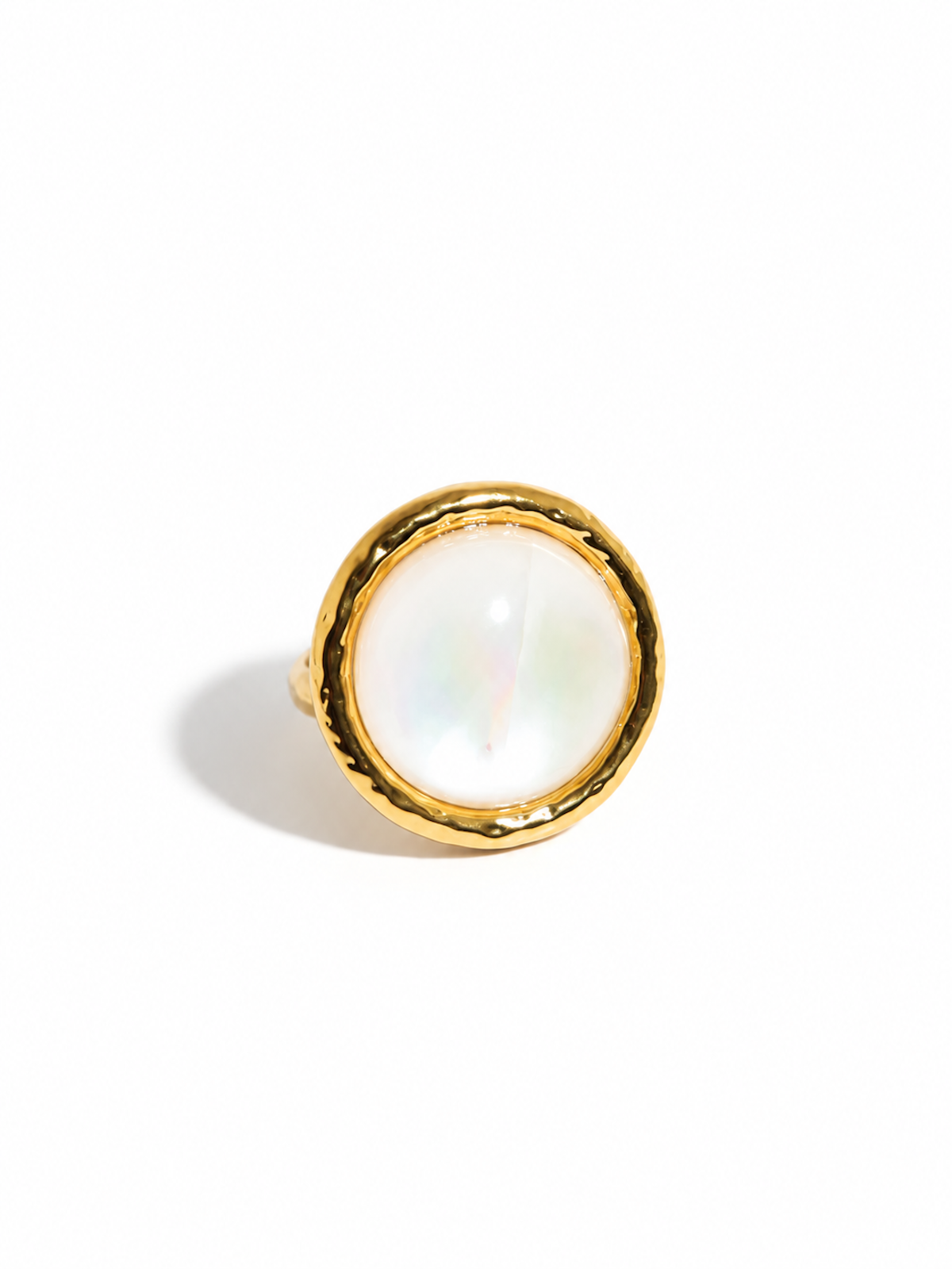 Vintage Mother of Pearl Dome Ring