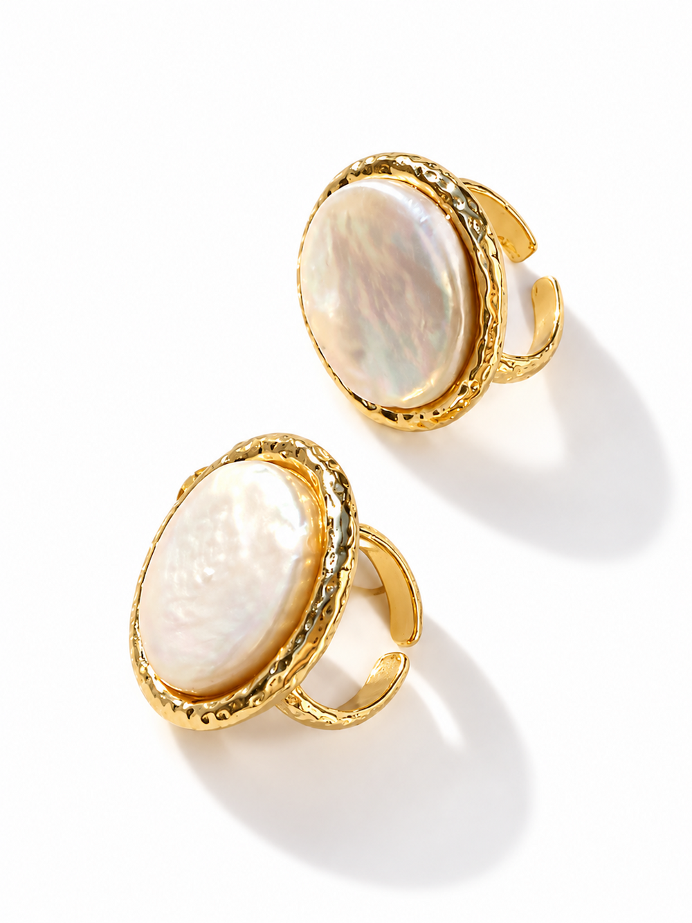 Vintage Mother of Pearl Dome Ring