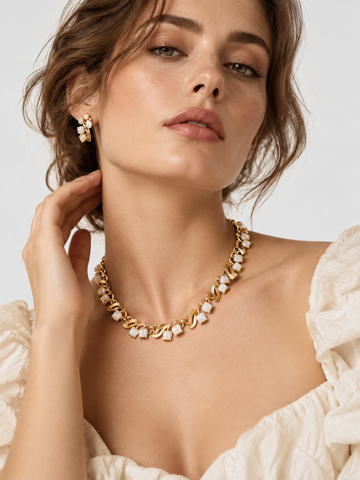 Moonlight Muguet Necklace