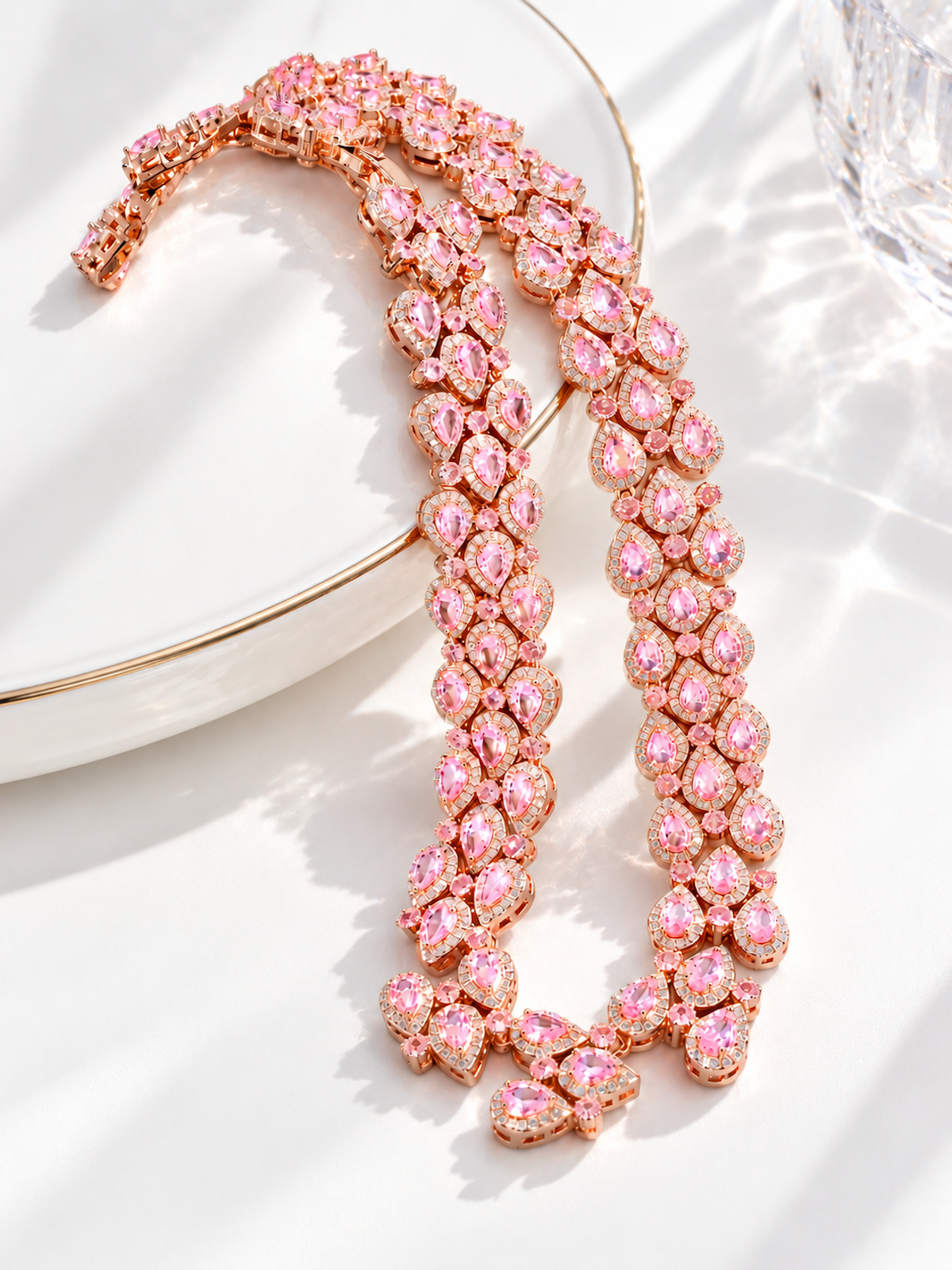 Blush Diamond Couture Jewelry Set
