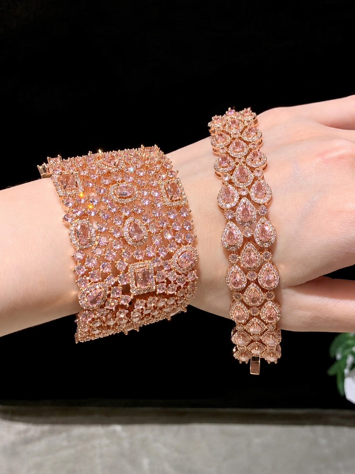 Blush Diamond Couture Jewelry Set