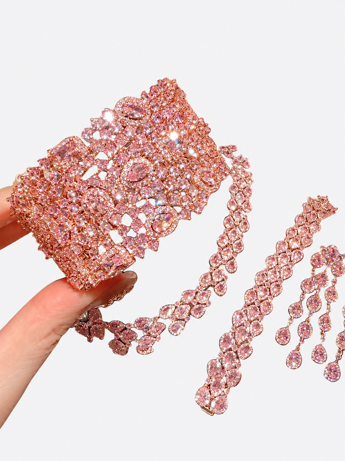 Blush Diamond Couture Jewelry Set