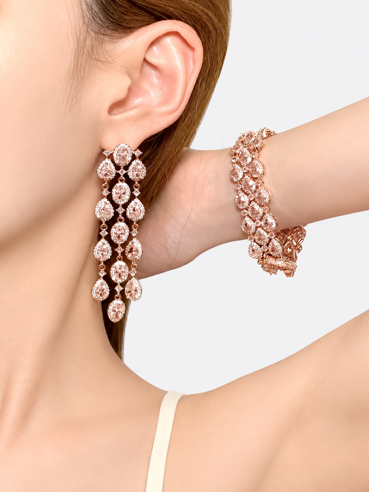 Blush Diamond Couture Jewelry Set