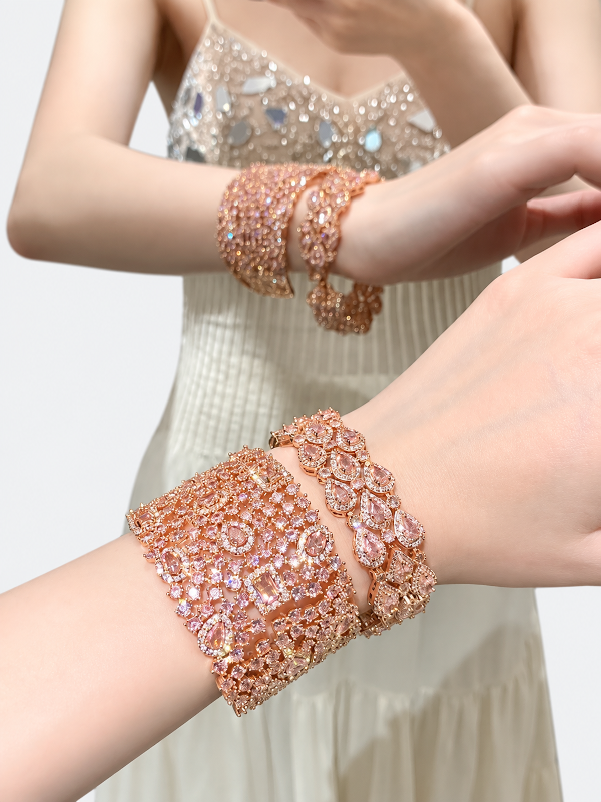 Blush Diamond Couture Jewelry Set