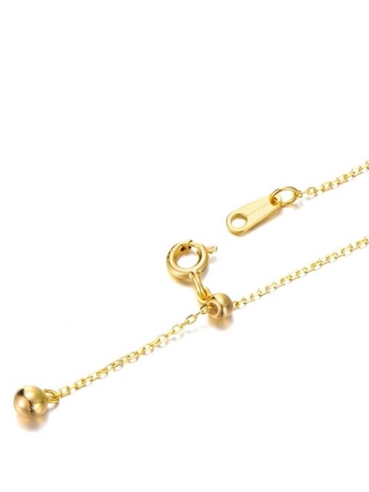Petite Clover & Pearl Charm Necklace