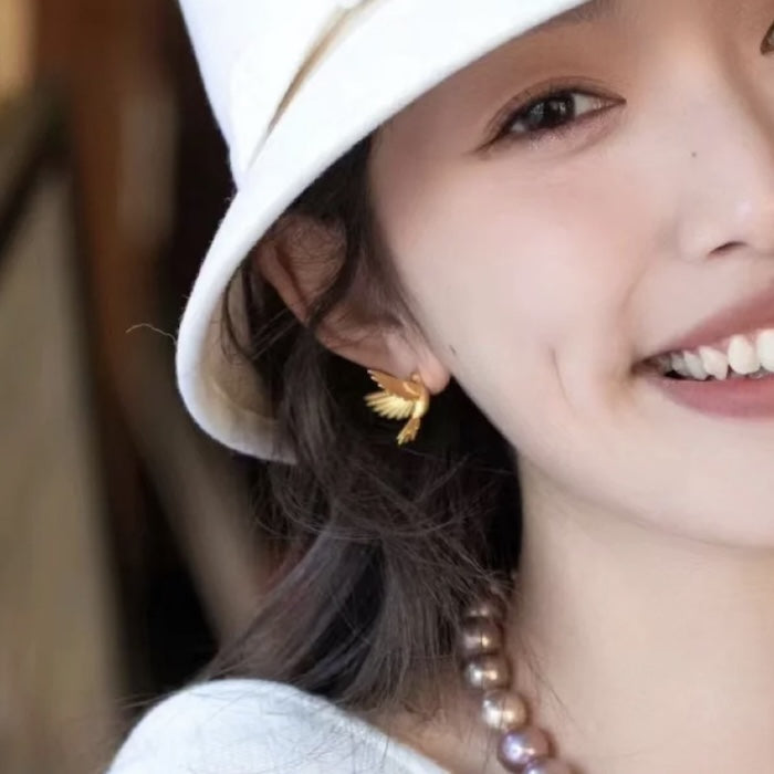 Good Luck Birds Ear Studs