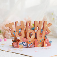3D Gift Card - Thank You Card