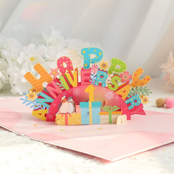 3D Card - Happy Anniversary Card