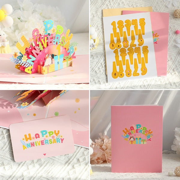 3D Card - Happy Anniversary Card
