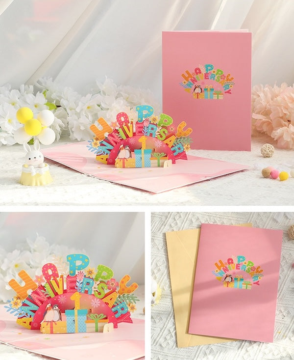3D Card - Happy Anniversary Card