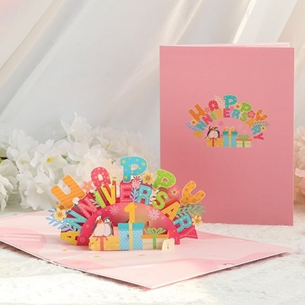 3D Card - Happy Anniversary Card