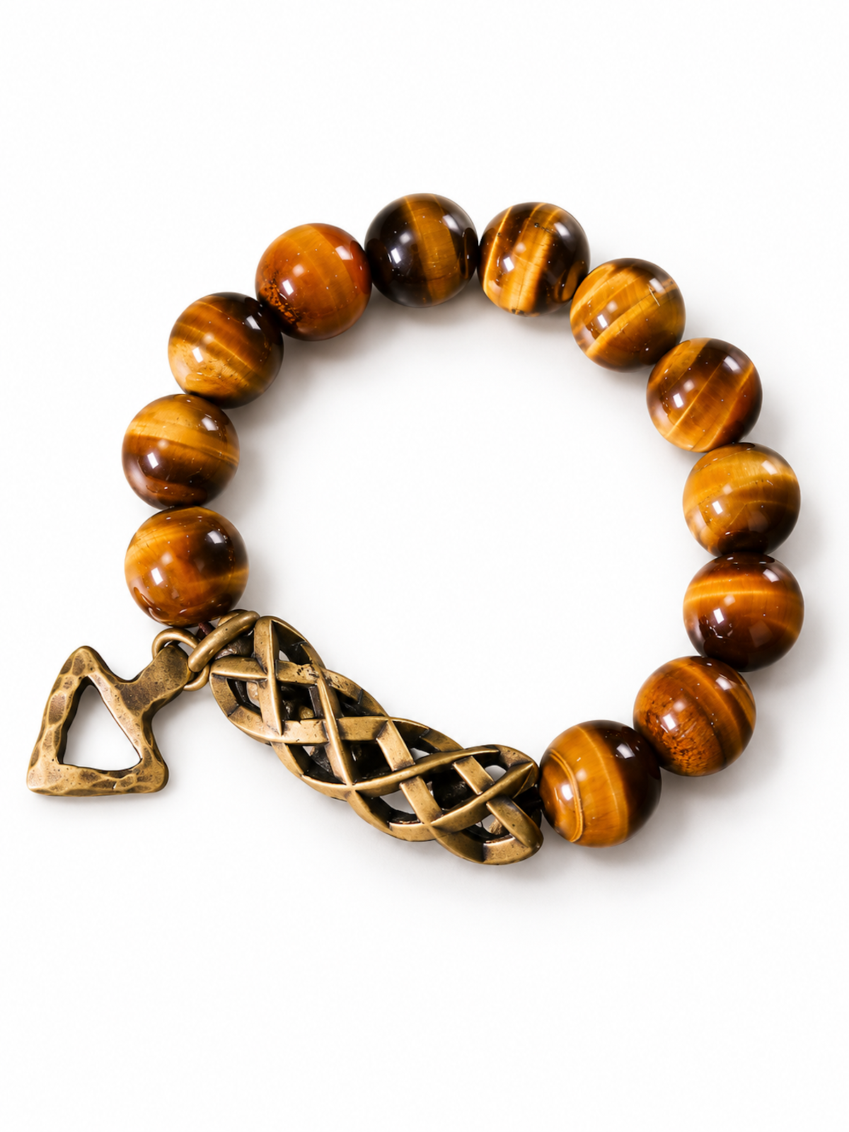 Unique Tiger's Eye Stone Bracelet