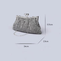 Diamond-Look Clutch