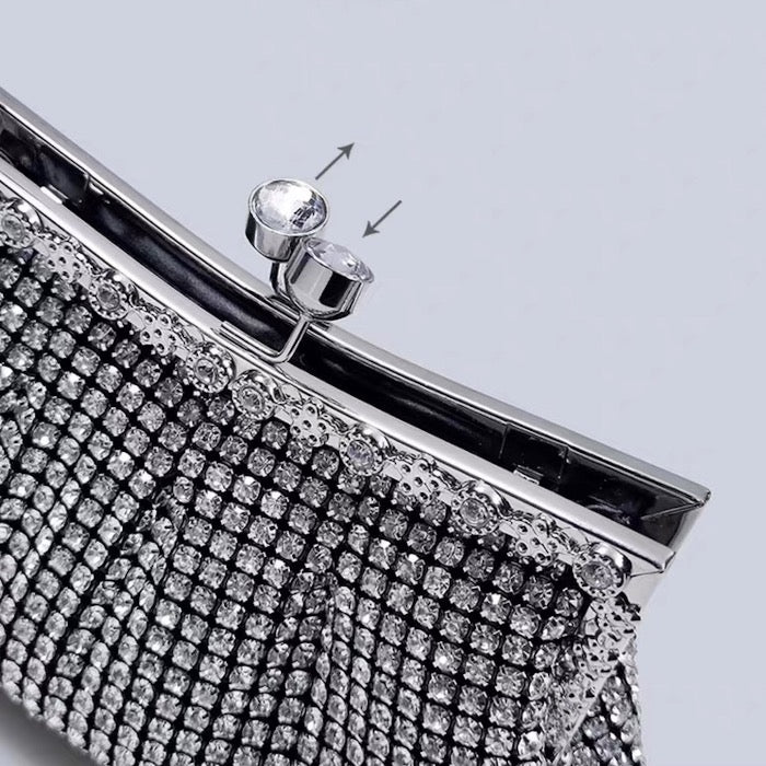 Diamond-Look Clutch