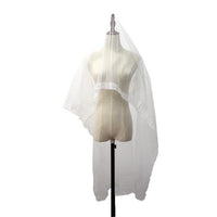 Face Cover Lace Trim Bridal Veil