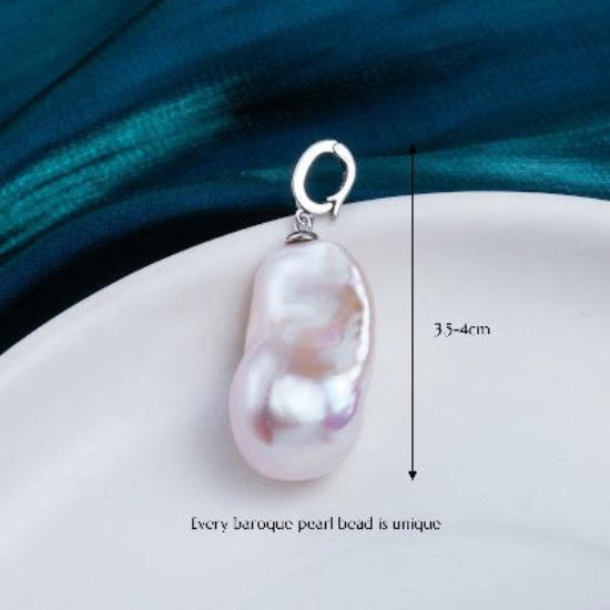 Baroque Pearl Pendant with Master Hook- Pendant Only