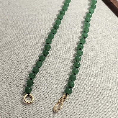 Timeless Green Aventurine Beads Necklace