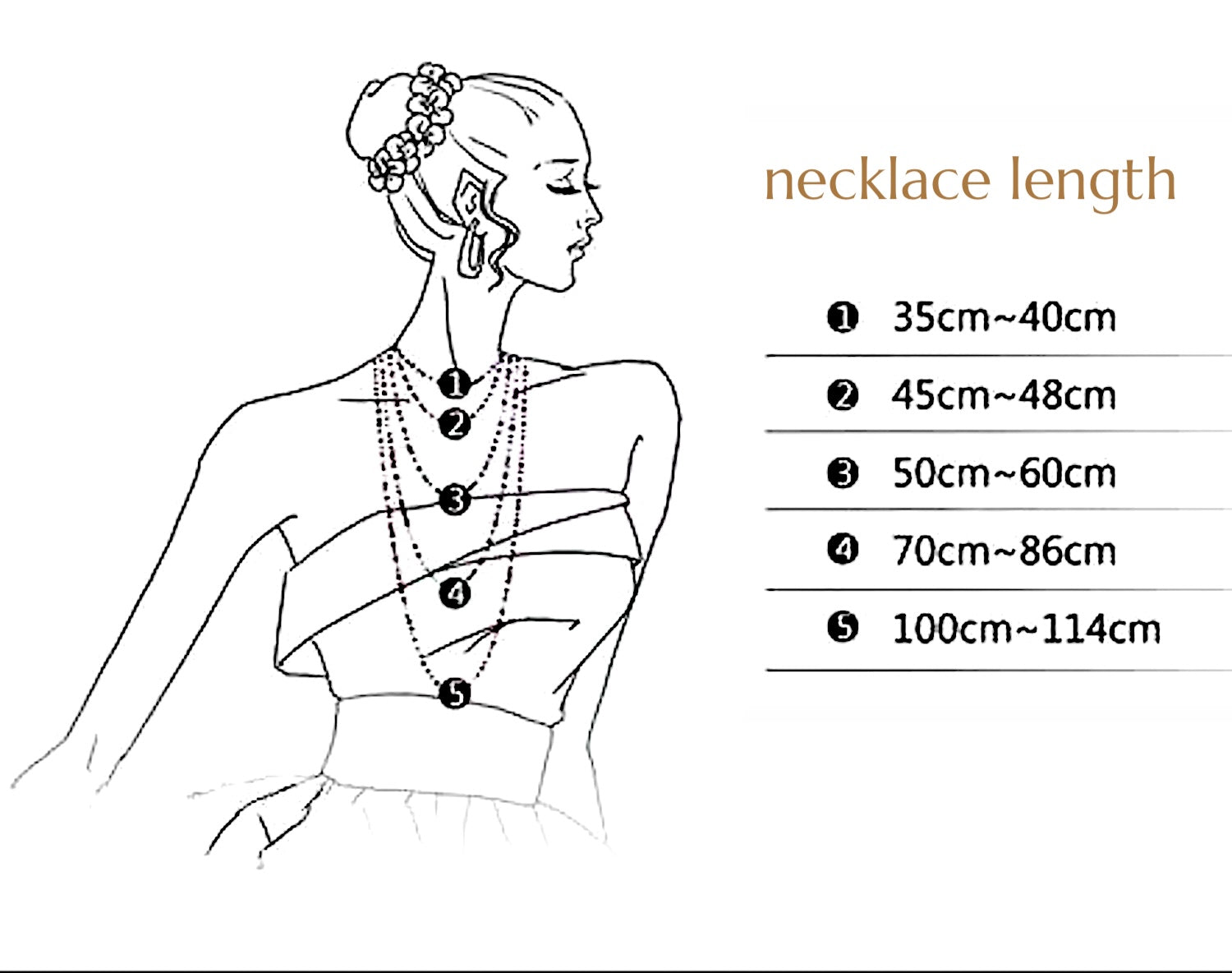 Elegant Green Stone Slim Necklace