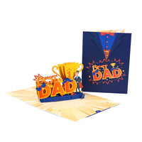 3D Gift Card for Dad-Father's Day Gift Card