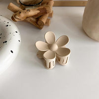 Milky Coffee Color Tone Claw Hair Clips