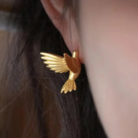 Good Luck Birds Ear Studs
