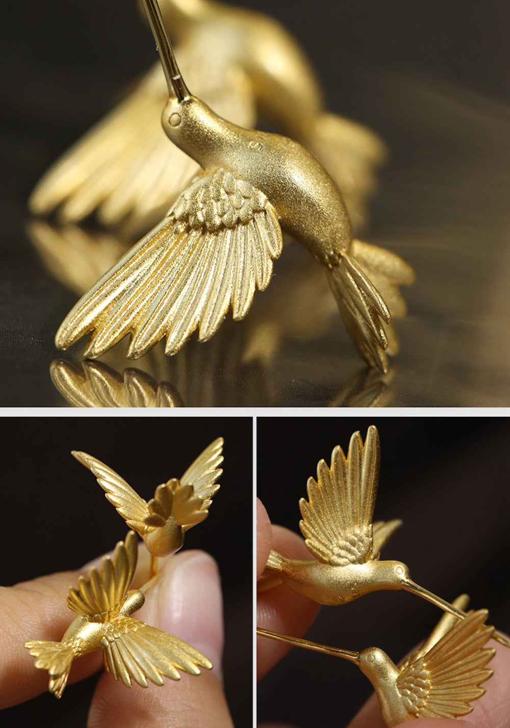 Good Luck Birds Ear Studs