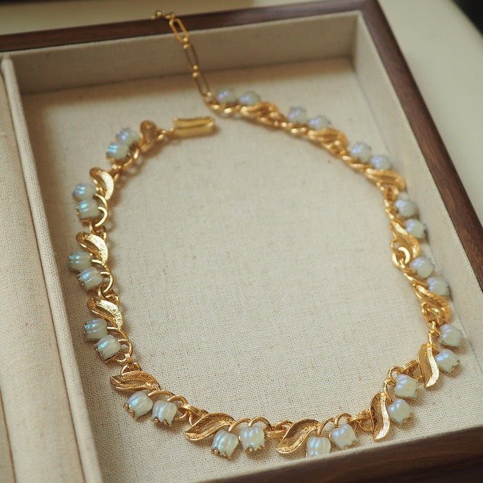 Vintage Lily of the Valley necklace Vintage Lily of the Valley necklace