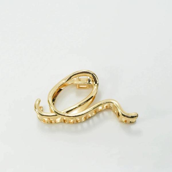 Large Claw Metal Hair Clips - Music Cord Design