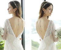 Bridal Back Necklace for the Wedding