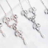 Bridal Back Necklace for the Wedding