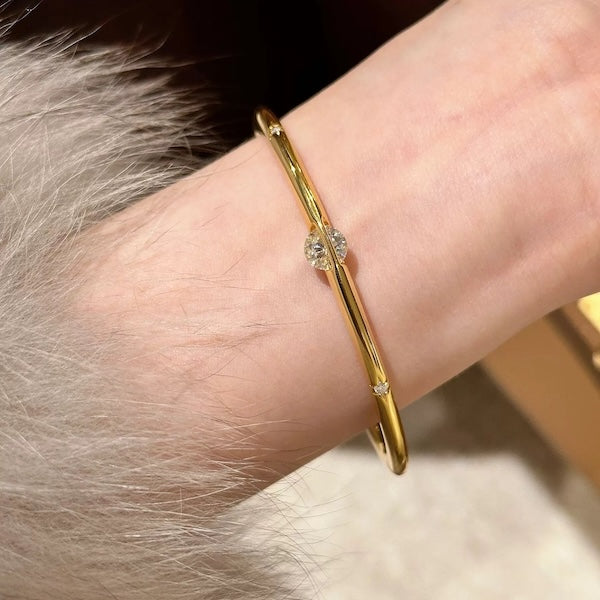 Unique Design Twinkled Star Bangles