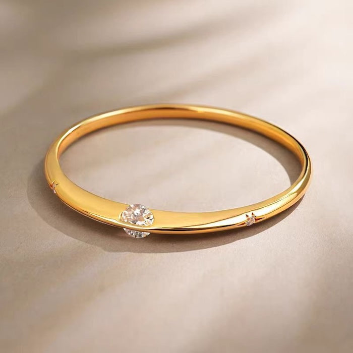 Unique Design Twinkled Star Bangles