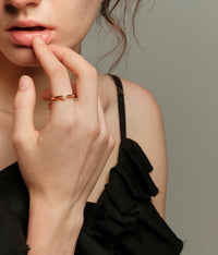 Unique Design Twinkled Star Rings