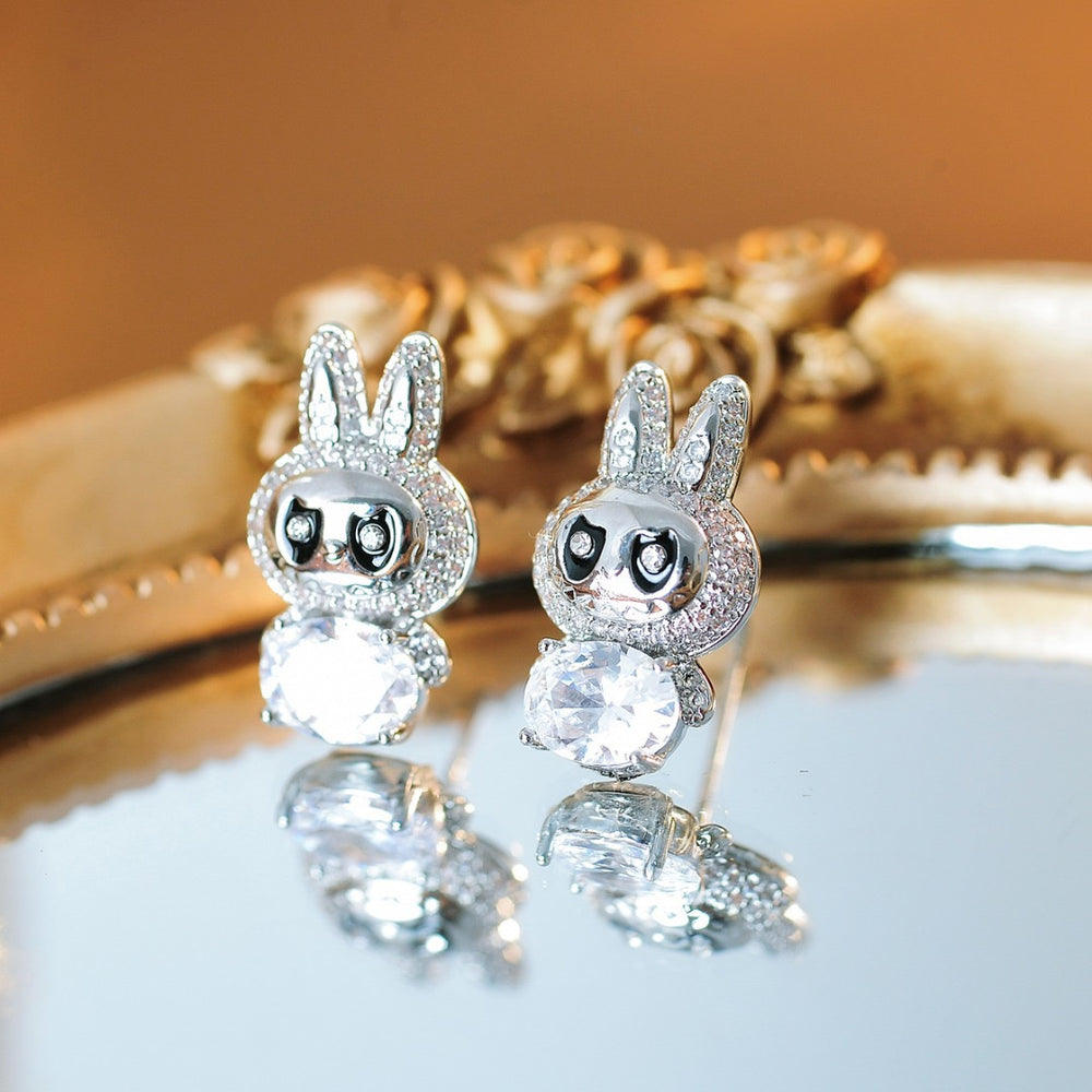 Dazzling Labubu Stud Earrings