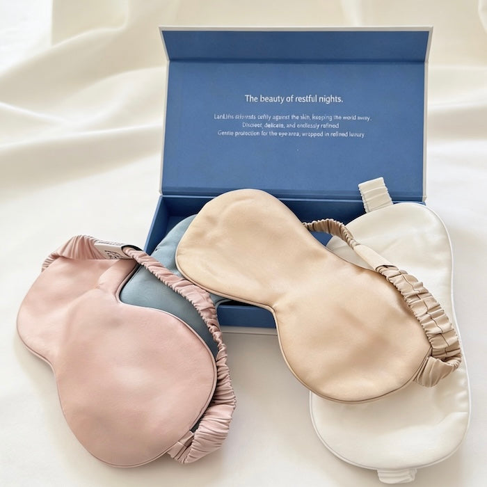 Oversized 22mm Mulberry Silk Sleep Mask - With Box