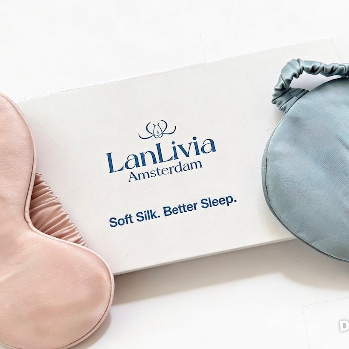 Oversized 22mm Mulberry Silk Sleep Mask - With Box
