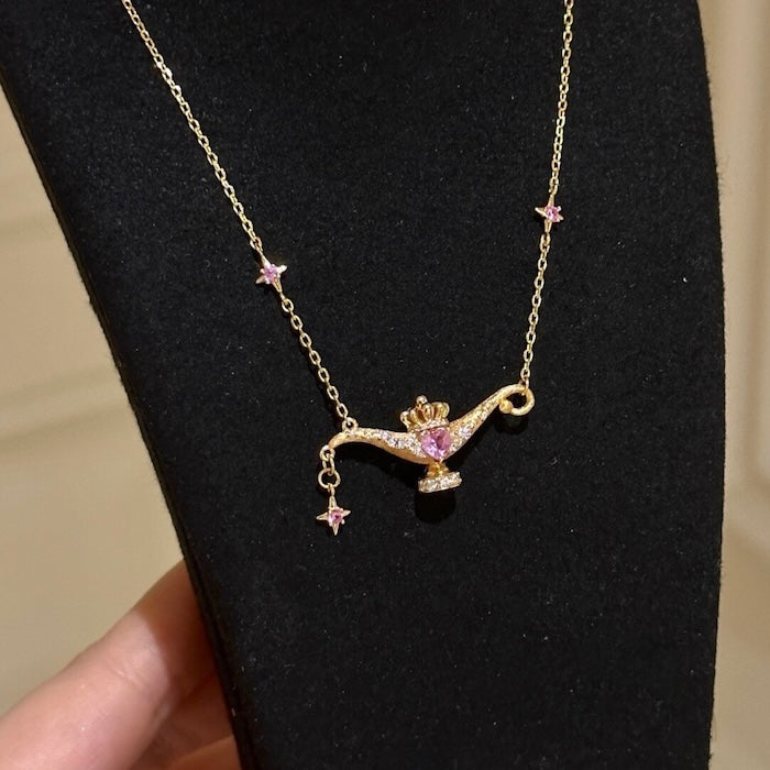 The Magic Lamp Design Necklace