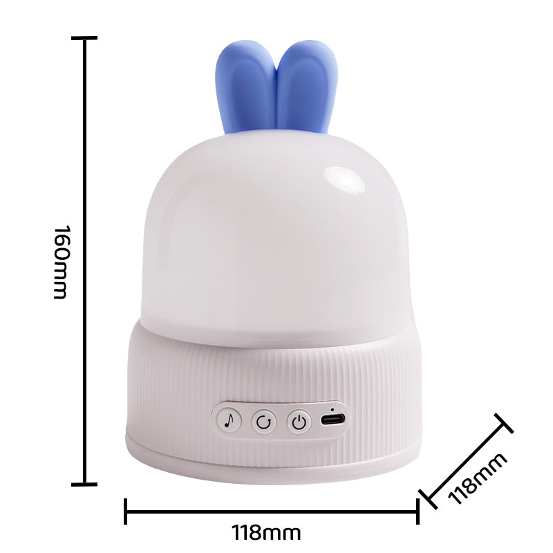 Bunny Galaxy Projection Night Lamp