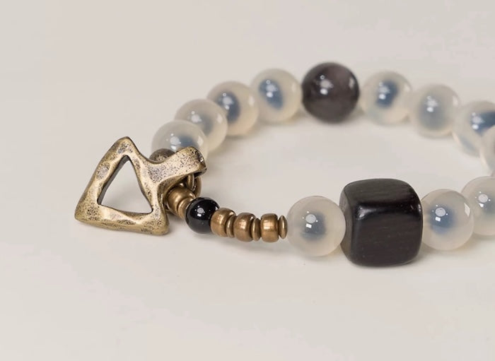 Splendid Candy Agate Beads Bracelets
