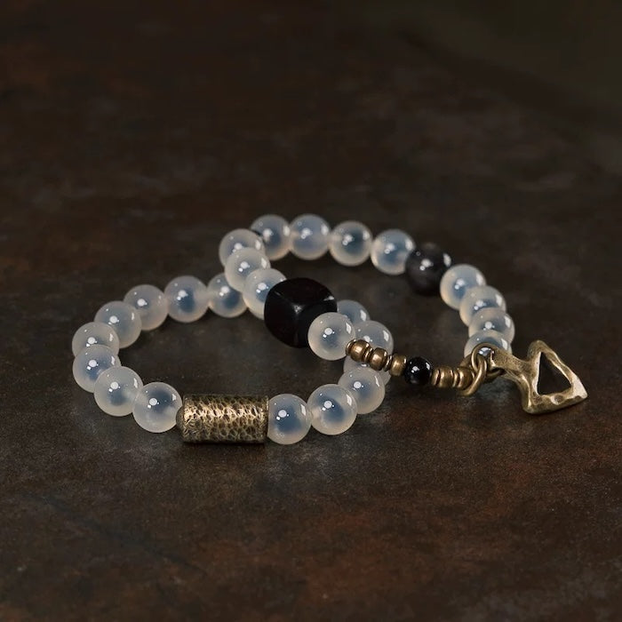 Splendid Candy Agate Beads Bracelets
