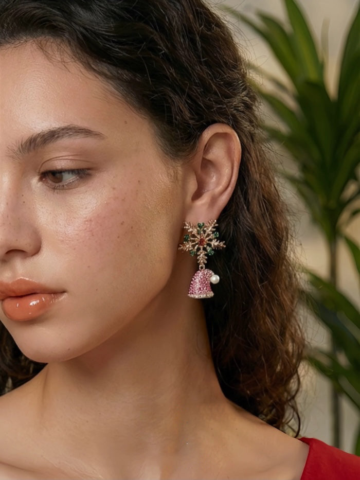Christmas Bells n Socks Earrings