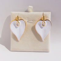 Oversized Chunky Calla Lily Flower Earrings
