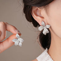 Dazzling Vivid Lily Flower Earrings