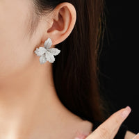 Dazzling Vivid Lily Flower Earrings