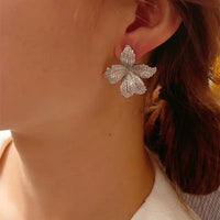 Dazzling Vivid Lily Flower Earrings