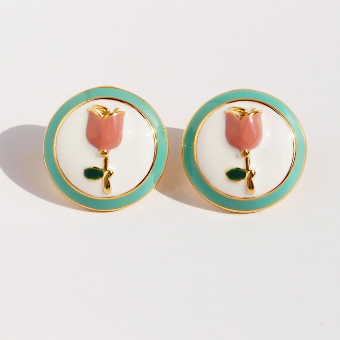 Romantic Tulip Earrings