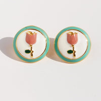 Romantic Tulip Earrings